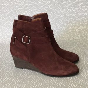 Lucky Brand wedge boots